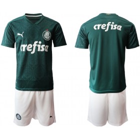 Fußballtrikots Palmeiras Kinder 2020-2021 Kurzarm Heimtrikotsatz kaufen